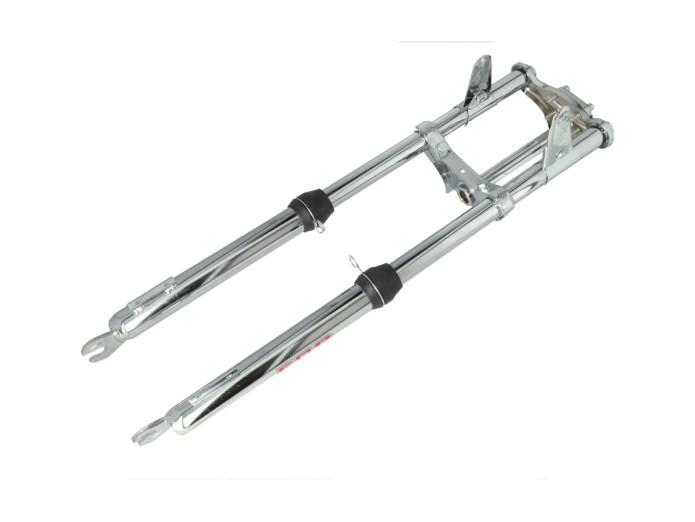 2nd chance Front fork Puch Maxi EBR long 65cm chrome